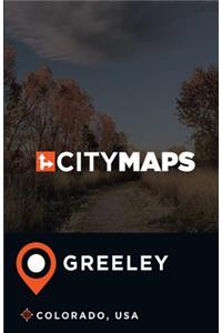 City Maps Greeley Colorado, USA