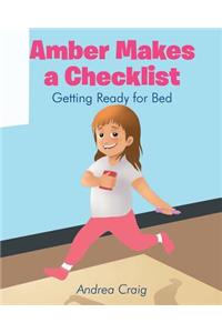 Amber Makes a Checklist: Getting Ready for Bed