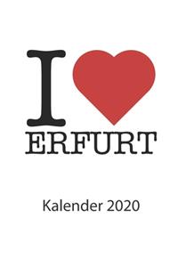 I love Erfurt Kalender 2020