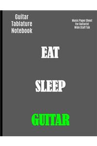 Guitar Tablature Notebook
