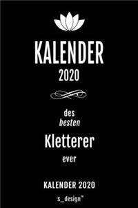 Kalender 2020 für Kletterer
