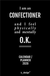 Calendar 2020 for Confectioners / Confectioner