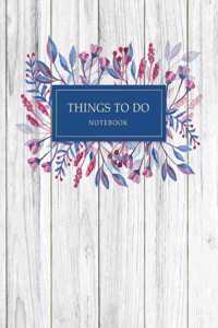 Things To Do Notebook