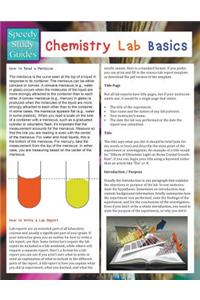 Chemistry Lab Basics (Speedy Study Guides)