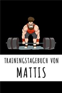 Trainingstagebuch von Mattis