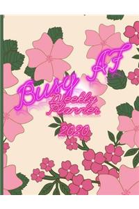 Busy AF Weekly Planner Notebook
