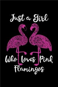 Just A Girl Who Loves Pink Flamingos