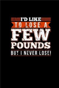 Lose A Few Pounds But I Never Lose