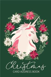 Christmas Card Address Book