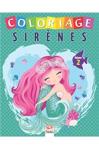 Coloriage Sirènes - Volume 2