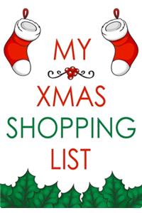 My Xmas Shopping List