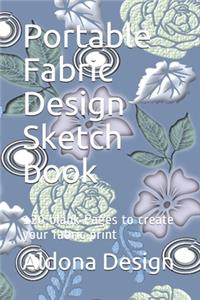 Portable Fabric Design Sketch book