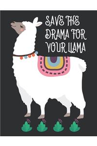 Save the drama for your llama