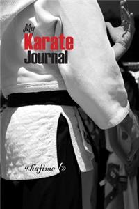 My Karate journal