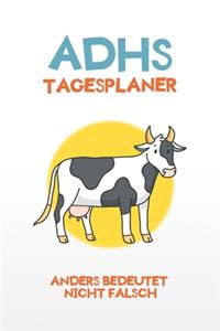 ADHS Tagesplaner - Anders bedeutet nicht falsch