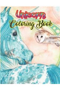 Unicorn Coloring Book