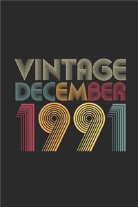 Vintage December 1991
