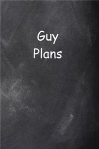 2020 Daily Planner For Men Guy Plans Chalkboard Style 388 Pages
