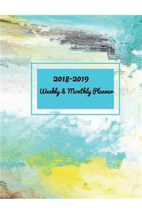 Joy 2018 - 2019 Weekly & Monthly Planner