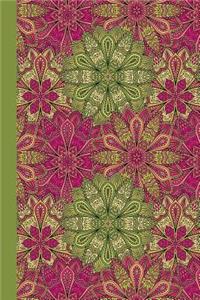 Journal: Color Duo (Hot Pink and Purple) 6x9 - Lined Journal - Writing Journal with Blank Lined Pages