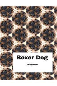 Boxer Dog Daily Planner