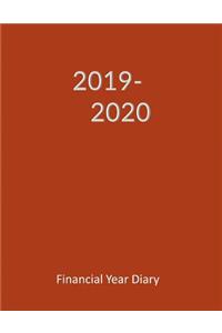 2019-2020 Financial Year Diary