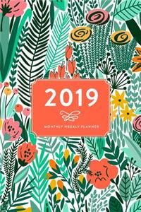 2019 Monthly Weekly Planner