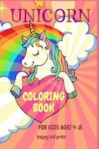 Unicorn Coloring Book