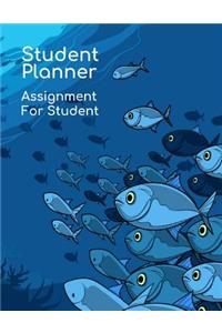 Student Planner Assignment for Student: Academic Year Lesson Planner Organizer and Record Book, Weekly Monthly Yearly Student ( Kid Boy Girl )Planner. with Blank Calendar