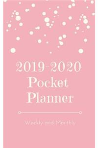 2019-2020 Pocket Planner Weekly and Monthly