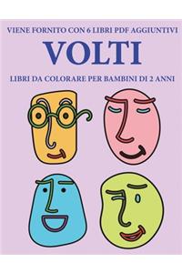 Libri da colorare per bambini di 2 anni (Volti)