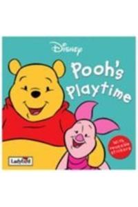 Disney: Poohs Playtime Sticker Board Book