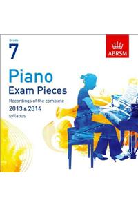 Piano Exam Pieces 2013 & 2014 CD, ABRSM Grade 7
