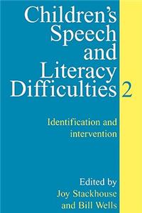 Children's Speech and Literacy Difficulties