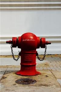 Red Fire Hydrant in Bangkok, Thailand Journal