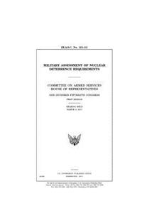 Military assessment of nuclear deterrence requirements