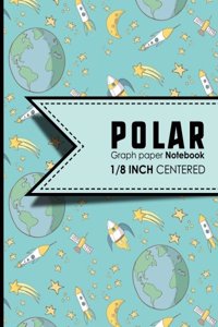 Polar Graph Paper Notebook
