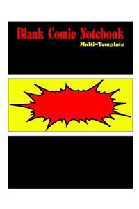 Blank Comic Notebook Multi-Template