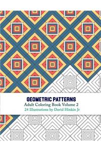Geometric Patterns - Adult Coloring Book Volume 2