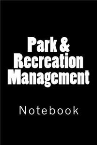 Park & Recreation Management