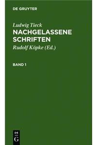 Nachgelassene Schriften