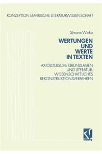 Wertungen Und Werte in Texten