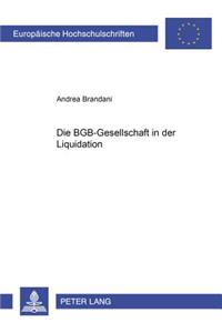 Die Bgb-Gesellschaft in Der Liquidation