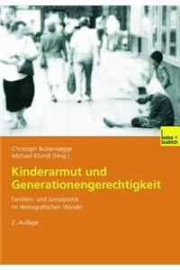 Kinderarmut Und Generationengerechtigkeit