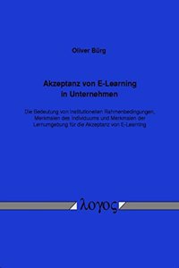 Akzeptanz Von E-Learning in Unternehmen