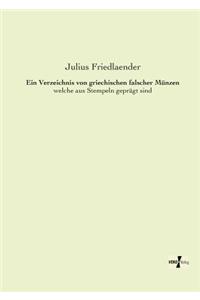 Verzeichnis von griechischen falscher Münzen