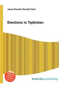 Elections in Tajikistan