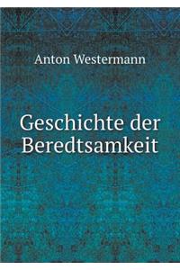 Geschichte Der Beredtsamkeit