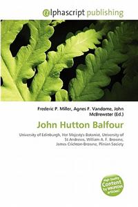John Hutton Balfour