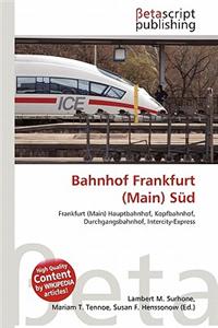Bahnhof Frankfurt (Main) Sud